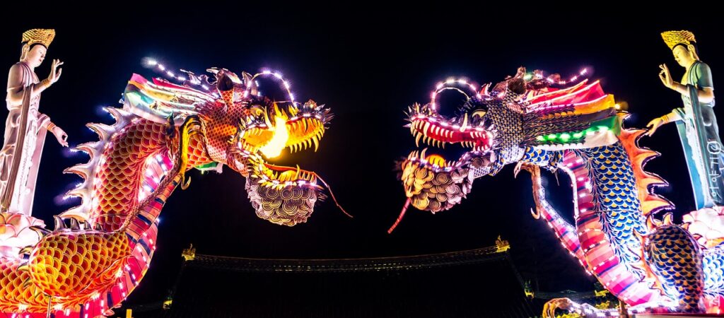 dragones de china